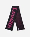 Chopova Lowena Cyber  Scarf Black / Pink