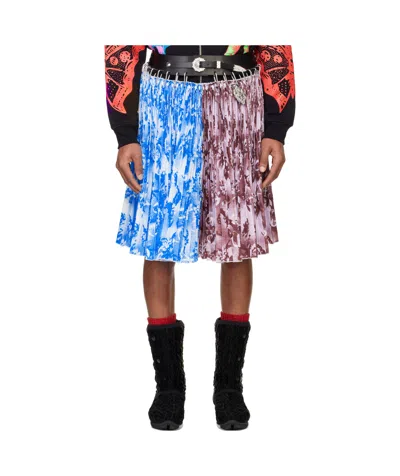 Chopova Lowena Ducky Knee Carabiner Skirt In Multi