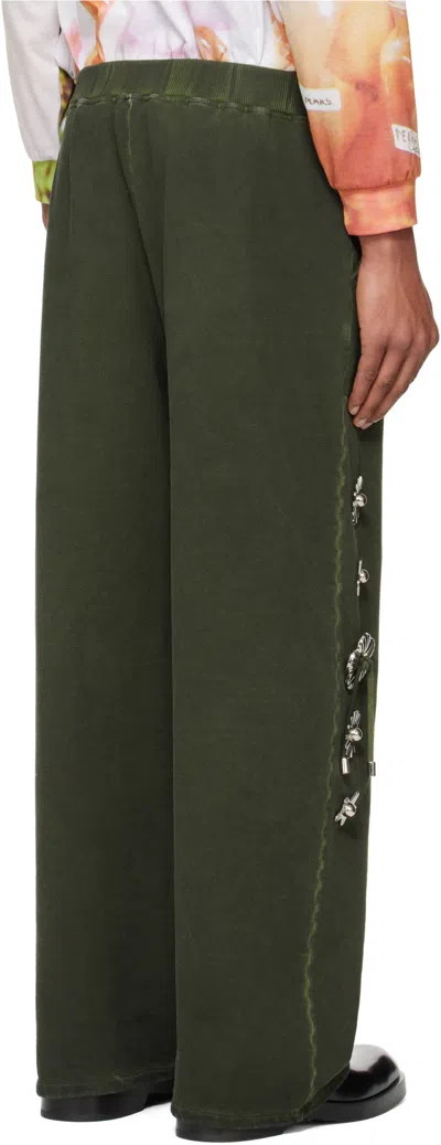 Chopova Lowena Elastic Waist Sweatpants In Black