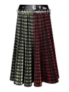 Chopova Lowena Taffeta Midi Carabiner Skirt