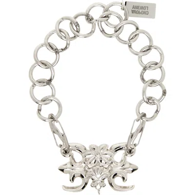 Chopova Lowena Fleur Necklace In Silver