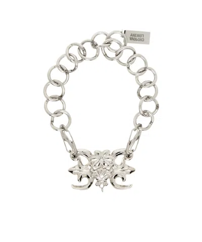 Chopova Lowena Fleur Necklace In Silver