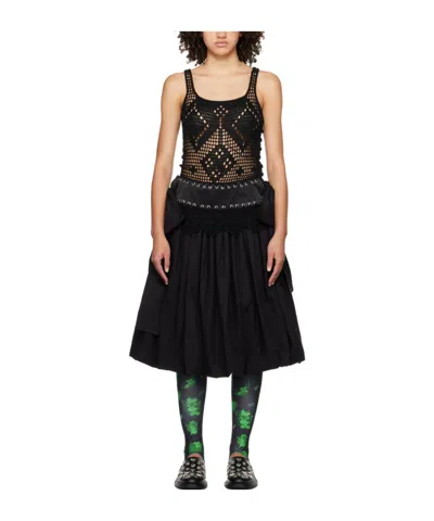 Chopova Lowena Gentry Bubble Dress In Black