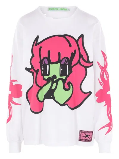 CHOPOVA LOWENA GRAPHIC LONG-SLEEVE T-SHIRT