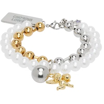 Chopova Lowena 'hold My Orb' Charm Bracelet In Multi