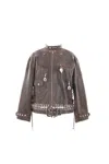 Chopova Lowena Jackets In Brown