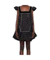 Chopova Lowena Black Jessie Minidress