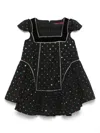 Chopova Lowena Black Jessie Minidress In Black