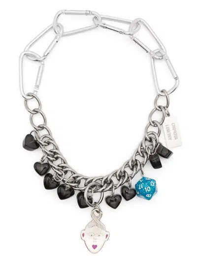 Chopova Lowena Kiss Bff Necklace In Black