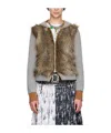 Chopova Lowena Knotter Hooded Sweater In Multicolor