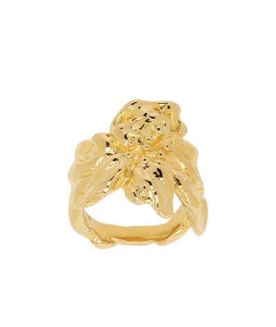 Chopova Lowena Lily Ring In Gold