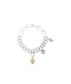 Chopova Lowena Logo Necklace In White