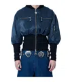 Chopova Lowena Long Sleeve Casual Jacket In Blue