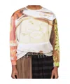 Chopova Lowena Ssense Exclusive Multicolor Oversized Jersey Soup T-shirt In Multicolor