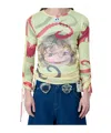Chopova Lowena Long-sleeved T-shirt In Multicolor