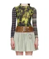 Chopova Lowena Multicolor Starlight Mesh Long Sleeve T-shirt In Multicolor