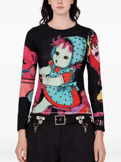 Chopova Lowena Long-sleeve T-shirt In Multi