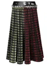 Chopova Lowena Women Split Carabiner Midi Skirt