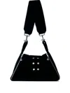 Chopova Lowena Mini Pyramid Schultertasche In Schwarz