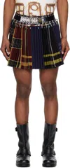 Chopova Lowena Multicolor Bulgarian Apron Mini Carabiner Skirt In Multi