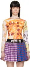 Chopova Lowena Long-sleeved T-shirt In Multi