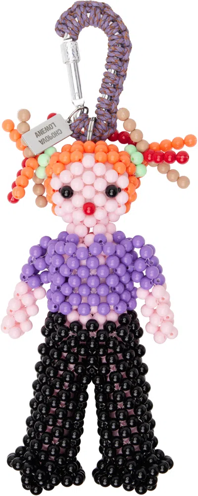 Chopova Lowena Multicolor Laura Doll Bag Charm Keychain