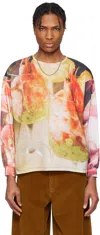 Chopova Lowena Multicolor Shrimp Cocktail Oversized Jersey T-shirt In Multi