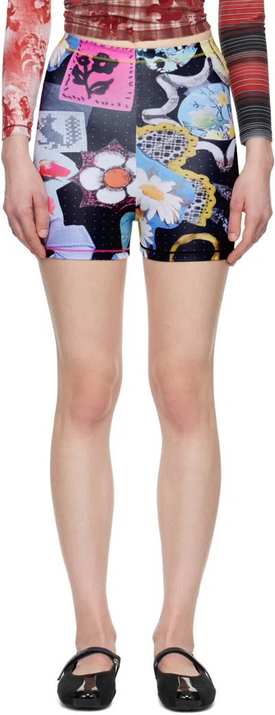 CHOPOVA LOWENA MULTICOLOR TOY BOX MINI SHORTS