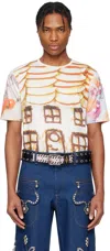Chopova Lowena Multicolor 'welcome Home' Short Sleeve Jersey T-shirt In Multi