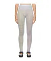 Chopova Lowena Pattern Printed Leggings In Nude