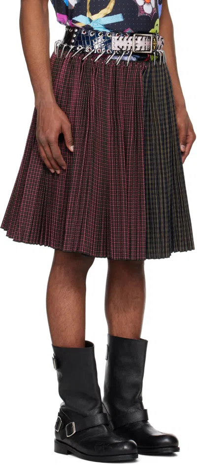 Chopova Lowena Patterned Skirt In Black
