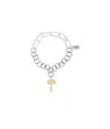 Chopova Lowena Silver Fly Away Necklace In Gray
