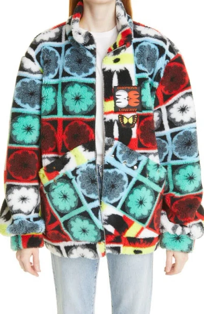 Chopova Lowena Petzi Oversize Recycled High Pile Fleece Jacket