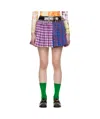 Chopova Lowena Pommel Carabiner Mini Skirt In Multi-color