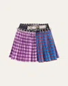 Chopova Lowena Pommel Carabiner Mini Skirt