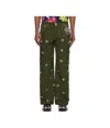 Chopova Lowena Poppet Jeans In Green