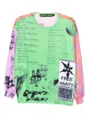 Chopova Lowena Poster-printed Top In Green
