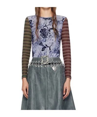 Chopova Lowena Multicolor Gail Long Sleeve T-shirt