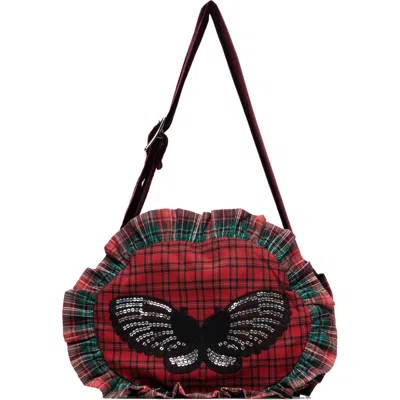 Chopova Lowena Red Swoon Bag In Red Multi