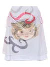 Chopova Lowena Sam Cat Ballast Skirt In Blue