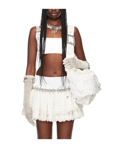 Chopova Lowena Shuvit Short Sling In White