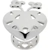 Chopova Lowena Spring Antennae Ring In Metallic