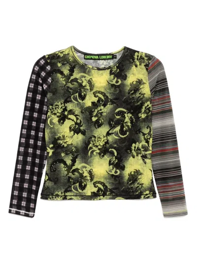 Chopova Lowena Multicolor Starlight Mesh Long Sleeve T-shirt