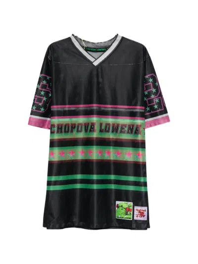 Chopova Lowena Star-stripe T-shirt In Multi