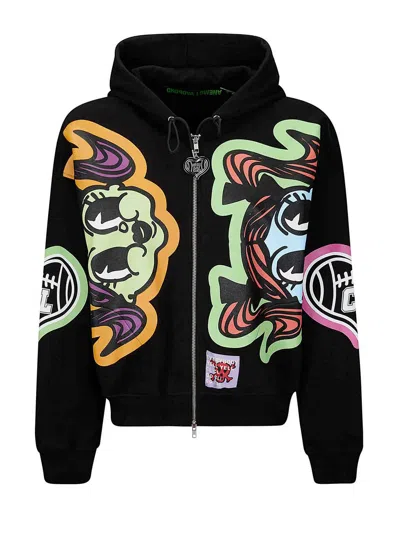 Chopova Lowena Sudadera - Azul In Black