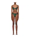 Chopova Lowena Suski Bikini In Brown