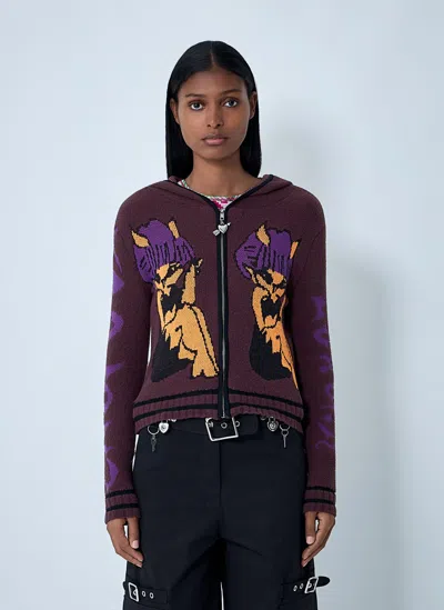 CHOPOVA LOWENA TAMMIE JO ZIP-UP CARDIGAN