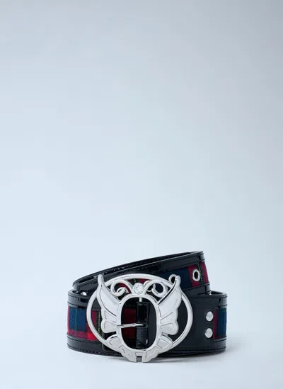 CHOPOVA LOWENA TARTAN BELT