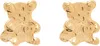 Chopova Lowena Teddy Gold Bear Stud Earrings In Gold