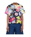 Chopova Lowena Multicolor Toy Box Oversized Short Sleeve T-shirt In Blue